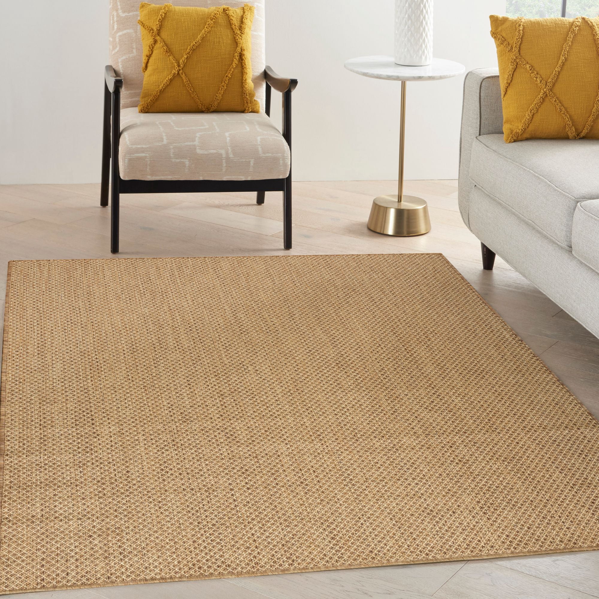 Nourison Courtyard 6' x 9' Jute Modern Rug