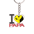 thumbnail image 1 of Wolf  Eye Art Deco  Fashion Keychain Metal Keyring Holder Love PAPA Father, 1 of 3