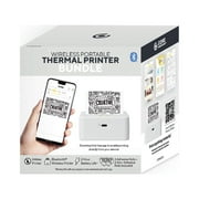 Core Innovations CTP500 Wireless Mini Portable Thermal Printer & Label Maker + Paper, Android & iOS (Gray)