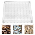 thumbnail image 4 of Acrylic Seashell Display Box Transparent Seashell Storage Box Seashell Organizer Frame (64 Holes), 4 of 8