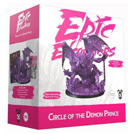 Steamforged Games STEEE028 Epic Encounters Circle of the Demon Prince Miniature Figures