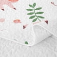 thumbnail image 5 of Erosebridal Cute Pig Bed Spread Queen for Girls, Farm Animal Queen Coverlet Set, 3pcs 1 Quilt and 2 Pillowcases, 5 of 7