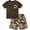 11#Camouflage909, variant on Shinyii Summer Boys Casual Outfits Camo Short Sleeve Pocket T-Shirt Shorts Set, Sizes 4-14