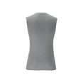 thumbnail image 6 of Summer Savings Clearance! LADIGASU Men's Summer T-shirt Solid Color Sleeveless Round Neck Casual Sports Round Neck, 6 of 6