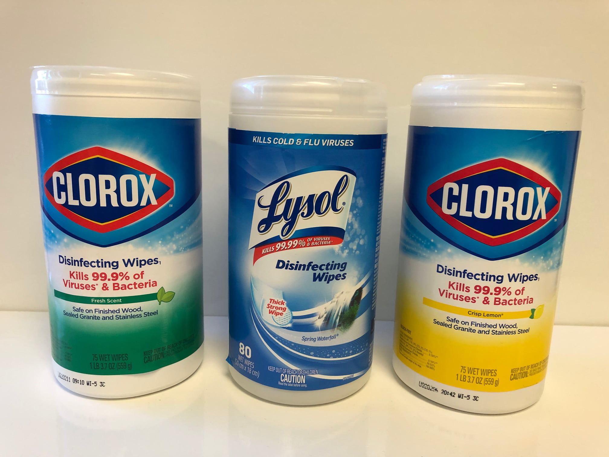 Clorox & Lysol Wipes 3 Pack Walmart Canada