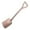 Rose Gold, variant on BAOQIN 4.7×1 Inchs Shovel Shape Stainless Steel Spoons, Mini Shovel Spoons Tiny Spoon For Dessert Coffee Ice Cream Fruit Cake for Home Kitchen Restaurant (Rose Gold)