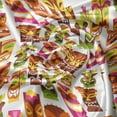 thumbnail image 5 of Ambesonne Tiki Bar Valance Pack of 2, Retro Hawaiian, 42"X12", Multicolor, 5 of 5