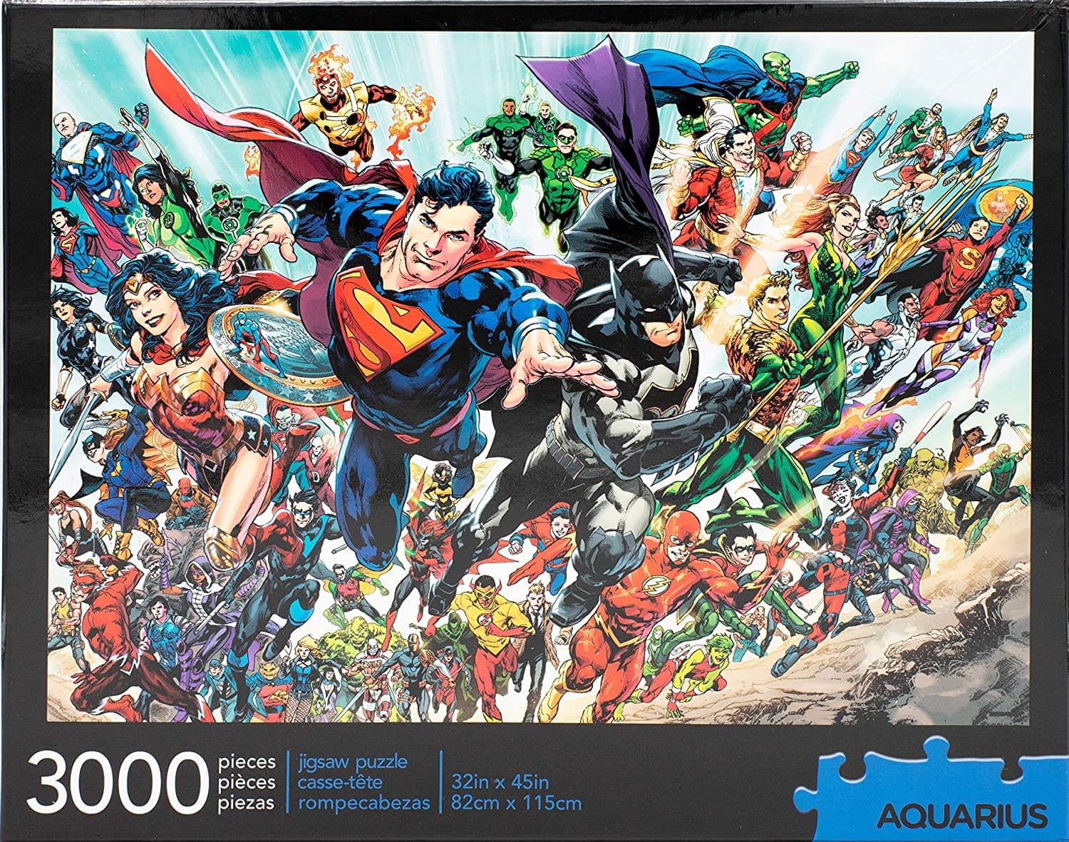 DC Comics Cast 3000 Piece Jigsaw Puzzle