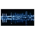 thumbnail image 2 of Glowing City at Midnight - Cityscape Photo Canvas Print, 2 of 3