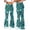 A40 Mint Green, variant on Mifsaly High Waisted Flare Leggings Women Football Print Yoga Pants Game Day Stretchy Soft Slim Fit Bootcut Trousers 2026 M