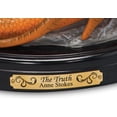 thumbnail image 3 of The Bradford Exchange Anne Stokes The Truth Dragon Sculpture Hand Cast and Handpainted with Removable 22 Carat Gold Plated Sword of Truth 9"-Inches, 3 of 5