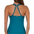 thumbnail image 2 of Elsie Underwire Wrap Tankini Top Swimsuit, 2 of 6
