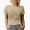 Tan, variant on Rudolph and Co Reindeer Treats Made at the North Pole Since 1879, Christmas Art Merch Gift, Heather Grey T-Shirt, Medium