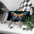 thumbnail image 3 of 1 Pcs 2D Flat License Plate Covers & Frames, Cosmic Butterfly For Decorative Front, Waterproof For Decoration Aluminum License Plate Covers & Frames Cover For Men Women, 12" X 6", 3 of 6