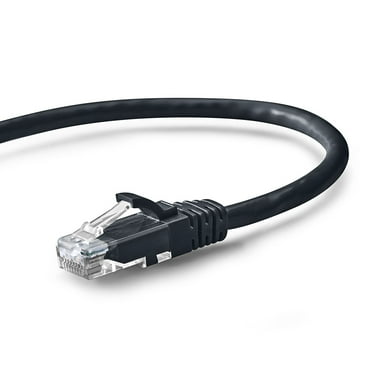 NavePoint Patch Cable, CAT6, 24AWG/7*0.18 MM, 50 Ft, Black