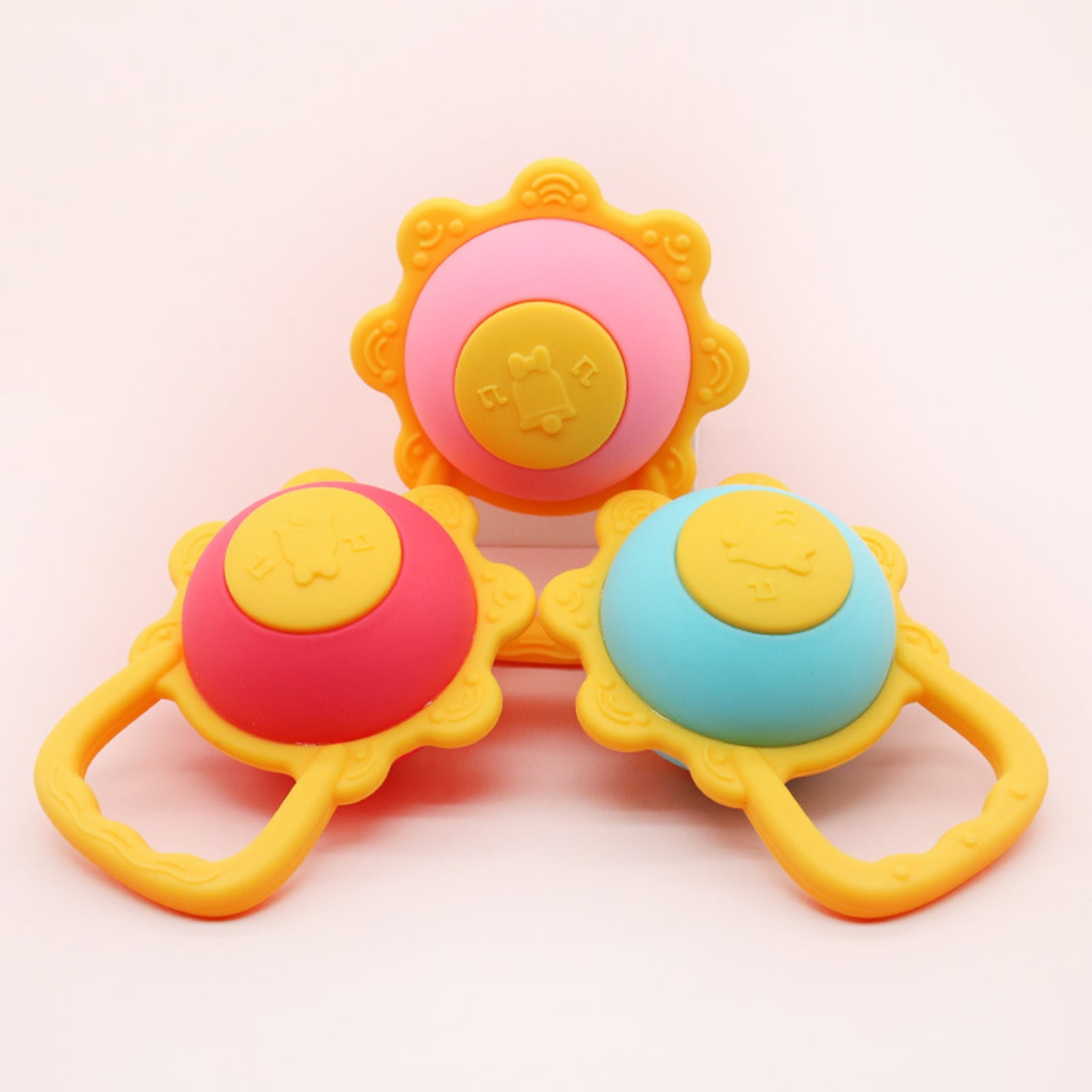 Waroomhouse Baby Teethers Teeth Grinding Handeye Coordination Plastic