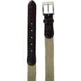 thumbnail image 2 of CTM  Braided Elastic Stretch Belt with Croc Print End Tabs (Men Big & Tall), 2 of 3