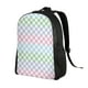 thumbnail image 2 of Fotbe Colorful Checkerboard Mochila de Viaje para Laptop, Mochila Ejecutiva Delgada y Resistente 15.6", 2 of 8
