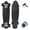 Black, variant on Waymax Beginner Adults Skateboards Cruiser Skateboard with T-Tool Included, Black, 27" x 7.5"