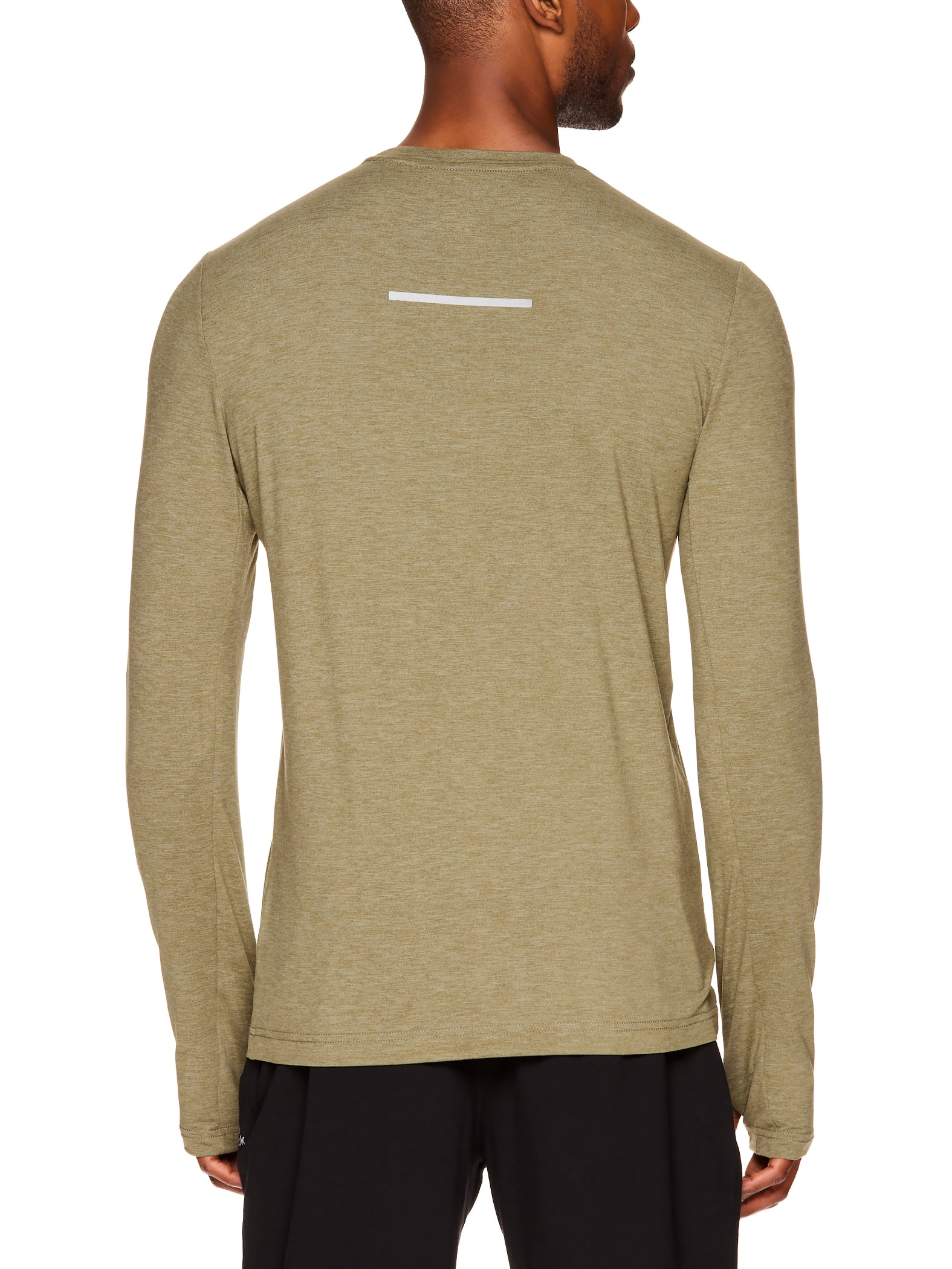 Reebok Men's Heathered Long Sleeve Tee