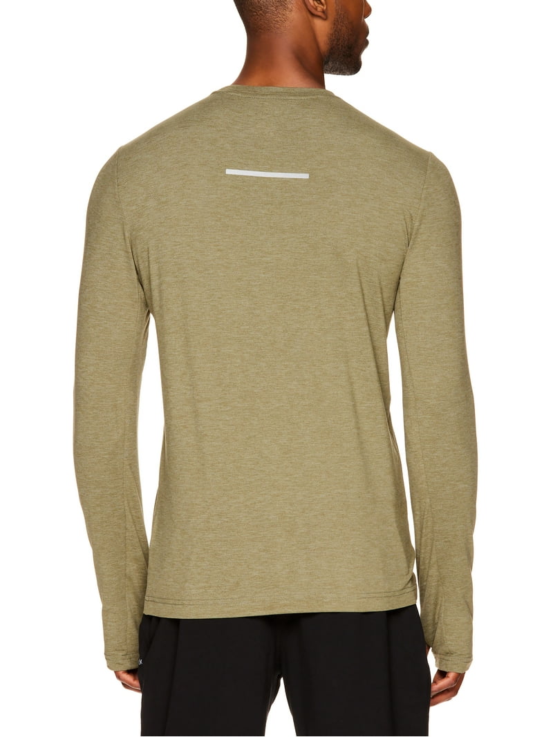 Reebok Men's Heathered Long Sleeve Tee - Walmart.com