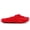 Red, variant on Bravest Studios Men's Bear Claw Mule Blue Slippers, from StockX