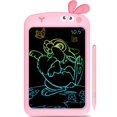 thumbnail image 1 of Tableta de escritura LCD XCF de 10,5 para niños de 2 a 7 años conejo rosa grande, 1 of 4