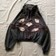 thumbnail image 1 of Sudadera holgada informal con capucha y manga larga estilo gótico, retro, moderno, estilo grafiti americano, estilo harajuku, punk clásico, estilo callejero, 1 of 2