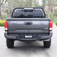 thumbnail image 4 of Fits 2005-2022 Toyota Tacoma Westin Automotive Headache Rack 57-81065 HLR Truck Rack; Punch Style; Powder Coated; Black; Aluminum; Compatible With Tool Boxes; With Channels To Bolt Various Accessories, 4 of 5