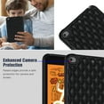 thumbnail image 7 of Allytech Case for 7.9 inch Apple iPad mini 4/5, Slim Luxury Diamond Pattern [Camera Protection] Shockproof Soft TPU Back Case Compatible with iPad mini 4/5 - Black, 7 of 7