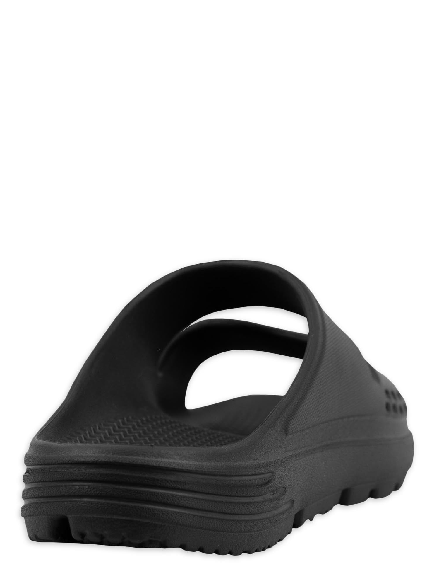 American Exchange Men's Adult Double Band Slide Sandal