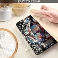thumbnail image 6 of High Precision Digital Kitchen Scale Tempered Glass Food Scale Multifunction Scale Small Kitchen Appliances White Flowers with Blue Butterflies, 6 of 7