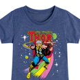 thumbnail image 3 of Marvel Thor - Rainbow Road - Toddler and Youth Girls Fitted Short Sleeve Graphic T-Shirt, 3 of 5