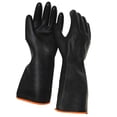 thumbnail image 1 of 1 par de guantes de goma resistentes a ácidos fuertes, guantes largos de seguridad industrial, guantes de trabajo, 1 of 8
