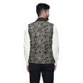 thumbnail image 3 of Atasi Fruits Casual Jacket For Men Printed Nehru Jacket Mens Wedding Indian Waistcoat Mandarin Blazer-XX-Large, 3 of 4