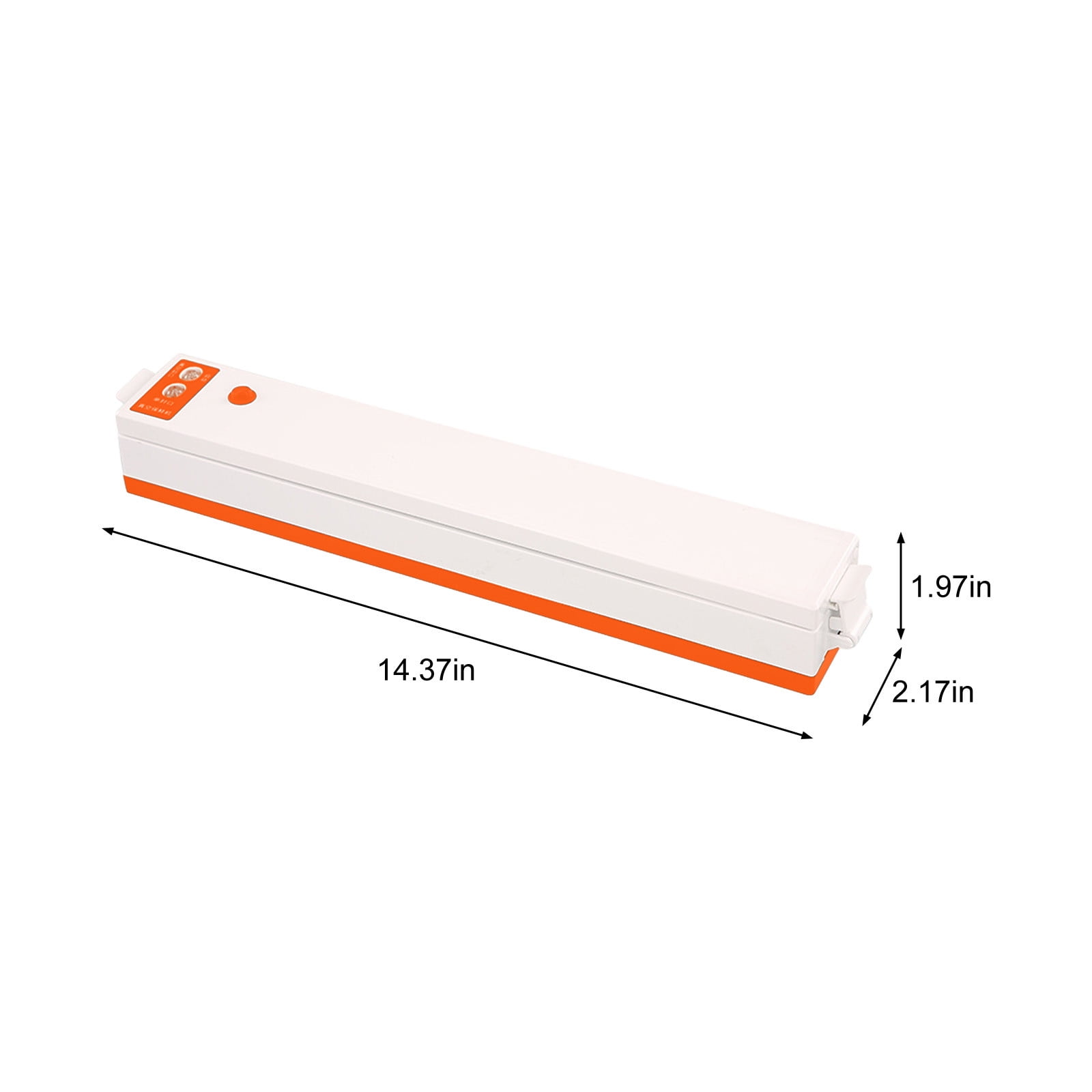 Byujiro Vacuum Sealer Machine with 10 Vacuum Bags, Automatic Household Food Sealer, Compact Air Sealing System for Food Storage, Meal Prep & Kitchen Organization