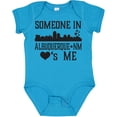 thumbnail image 3 of Inktastic Albuquerque New Mexico Someone Loves Me Skyline Boys or Girls Baby Bodysuit, 3 of 5