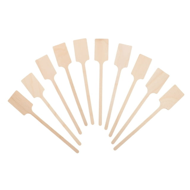10Pcs Disposable Coffee Mixing Rods Wooden Stirring Sticks Juice Mixing Stirrings