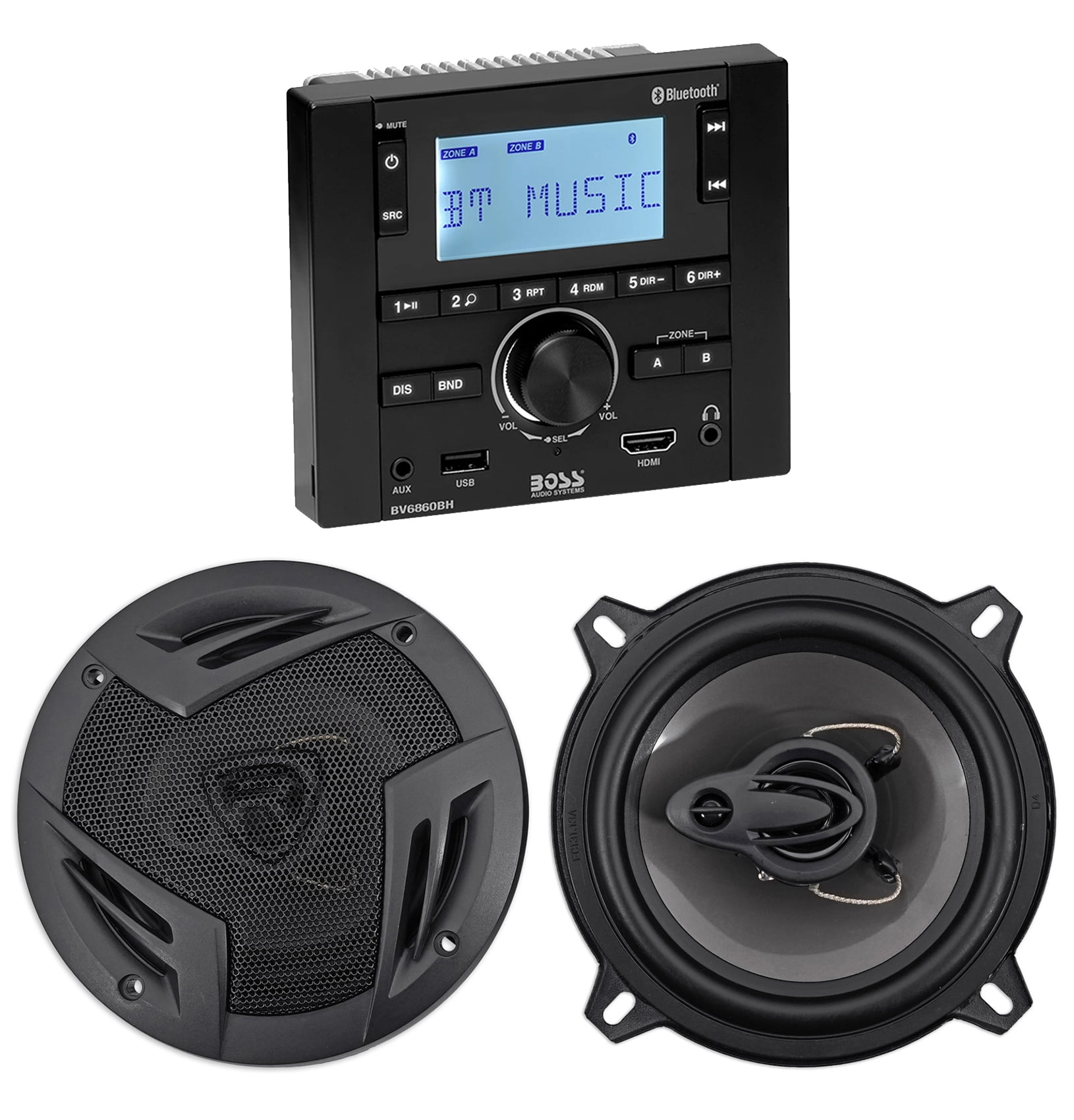 Open Box BOSS Audio Systems BV9695B Car Audio Stereo System