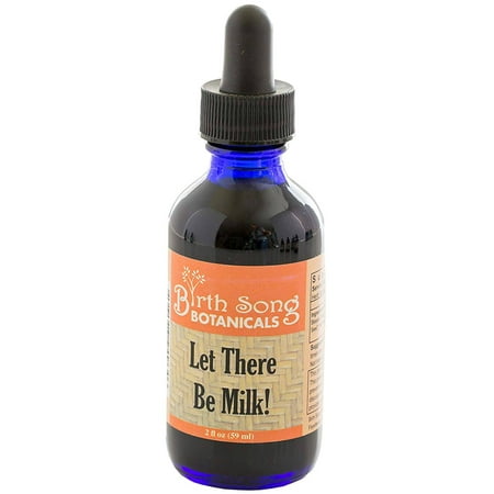 Birth Song Botanicals Let There Be Milk Lactation Liquid - 2 (Best Fenugreek Capsules For Breast Milk)