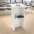 thumbnail image 2 of Mobilier d'Affaires Bush Podium Lecturne, 24W x 48H, Blanc, 2 of 7