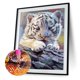 thumbnail image 2 of 5D DIY diamante pintura bebé tigre punto de cruz bordado costura mosaico Kits decoración del hogar FLhrweasw Nuevo, 2 of 7
