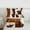 Brown White, variant on Homewish Abstract Flying Butterfly 2pcs Bedding Comforter Set For Female Men Adults,Leopard Cheetah Print Twin Comforter Sets,Bling Gradient Glitter Breathable Bedding Set