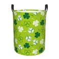 thumbnail image 1 of Balery St Patrick's Day7 Cesta de ropa redonda con asas, impermeable, independiente, para ropa, juguetes, dormitorio y familia-Medium, 1 of 6
