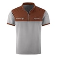 thumbnail image 4 of Paiwinds Men's Color Block Short Sleeve Half-Zip Stand Collar Pocket Casual Sportswear T-Shirt, 4 of 9