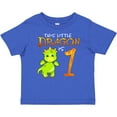 thumbnail image 3 of Inktastic Dragon 1st Birthday Turning One Boys or Girls Baby T-Shirt, 3 of 5
