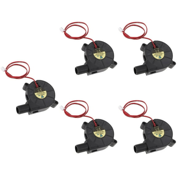 5 Count Replacement Yard Inflatable Blower Fan 12v Micro Black