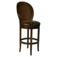 thumbnail image 2 of Impacterra Naples Bay Swivel Bar Stool with Arms - Leather Ridge, 2 of 2