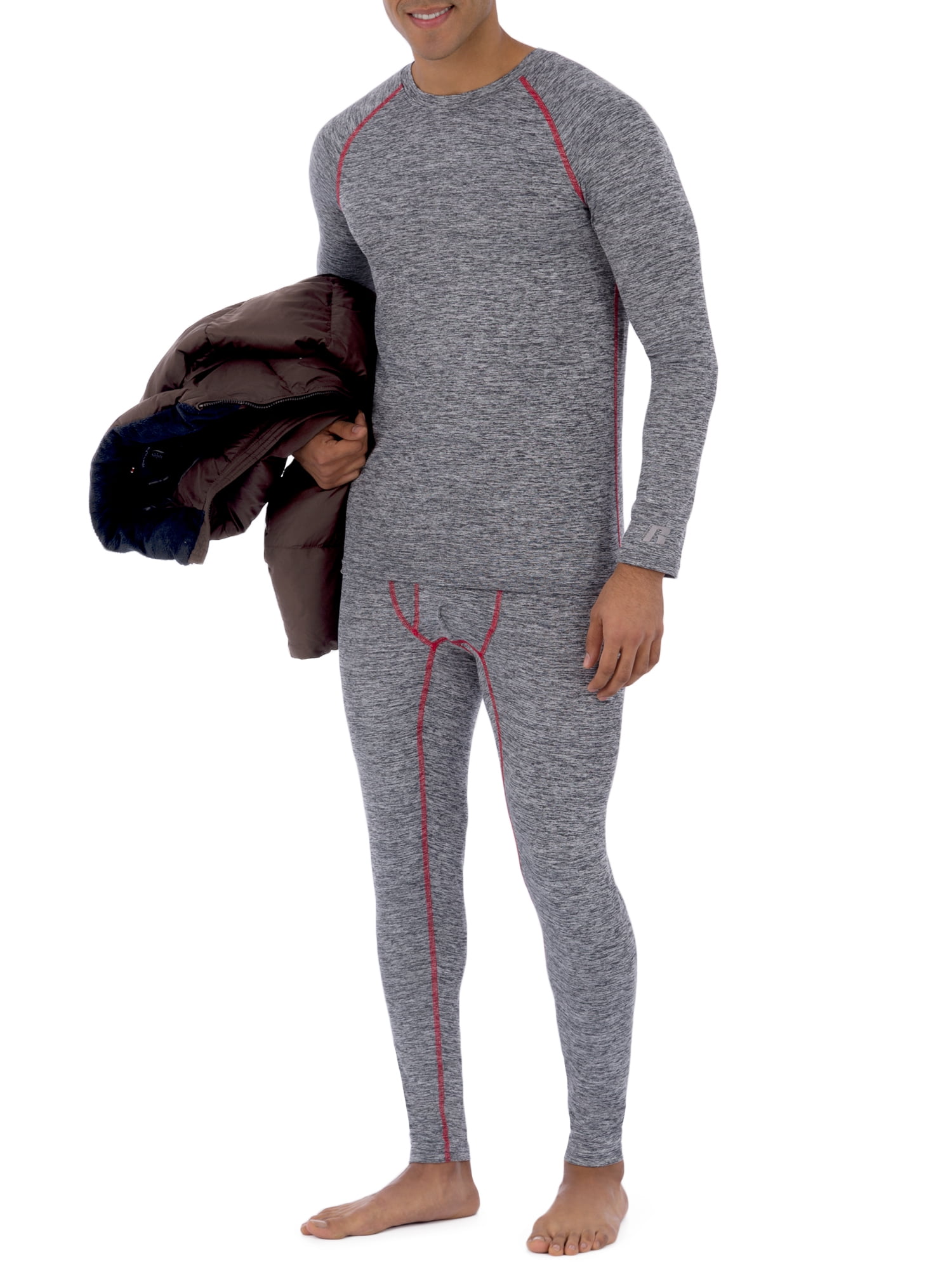 Russell Men s Big Men s L2 Active Performance Base Layer Thermal Pant Sizes M 5XL Walmart