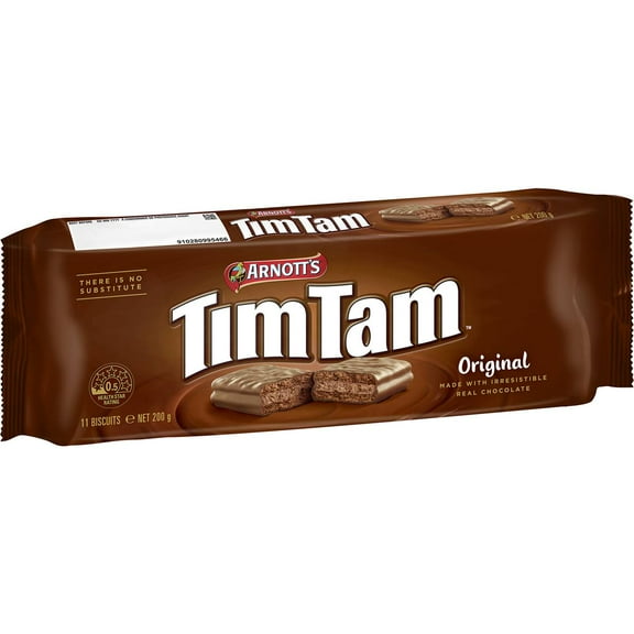 Arnotts Tim Tam Chocolate Biscuits, 200 Grams/7.1 Ounces, Original